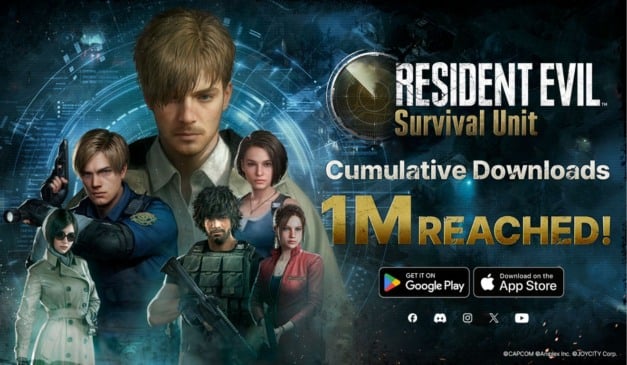 Resident Evil Survival Unit ultrapassa 1 milhão de downloads