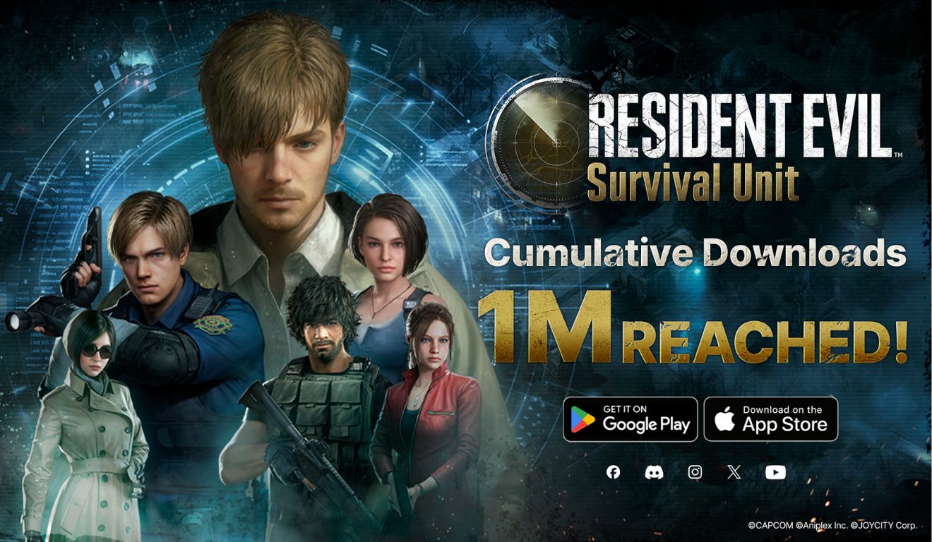 Resident Evil Survival Unit ultrapassa 1 milhão de downloads