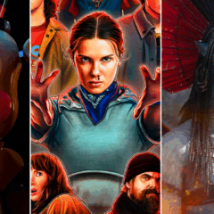 Dezembro fecha o ano com a sequência de "Five Nights at Freddy's", os episódios finais de "Stranger Things" e o épico "Avatar: Fogo & Cinzas" (Foto: Reprodução/X/@FNAFMovie/@Stranger_Things/@officialavatar)