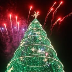 Inauguração do Natal Encantos de Viana (Foto: Kaio Torres/Prefeitura de Viana)