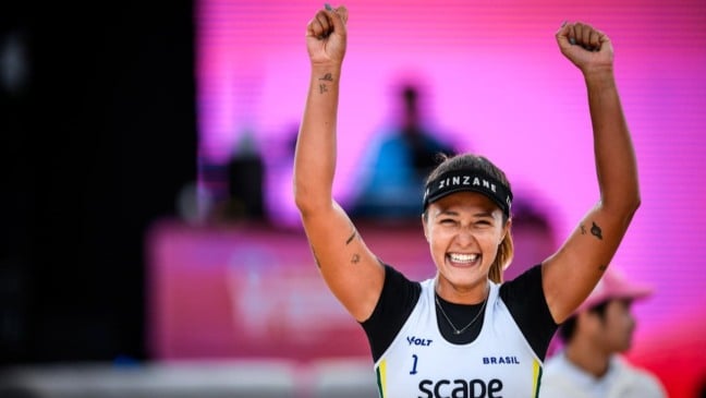 Copa do Mundo de Vôlei de Praia. Adelaide, Austrália. Vic e Thâmela