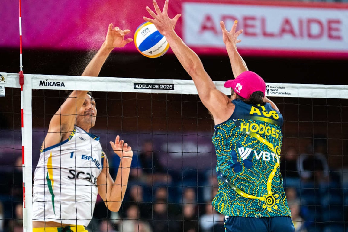 Copa do Mundo de Vôlei de Praia. Adelaide, Austrália.
André Stein