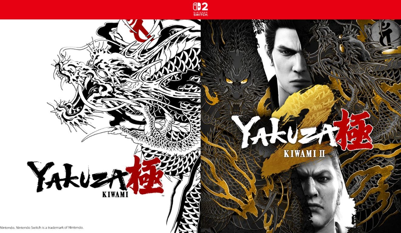 Yakuza Kiwami & Yakuza Kiwami 2 já disponíveis no Nintendo Switch 2! Yakuza Kiwami & Yakuza Kiwami 2 já disponíveis no Nintendo Switch 2!