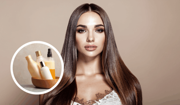 Produto para alisar cabelo/Canva