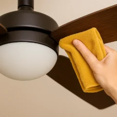4 dicas para limpar ventilador de teto sem espalhar poeira nem precisar desmontar
