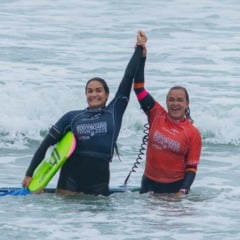 Circuito Catarinense de Bodyboarding; primeira final entre Neymara Carvalho e Luna Hardman
