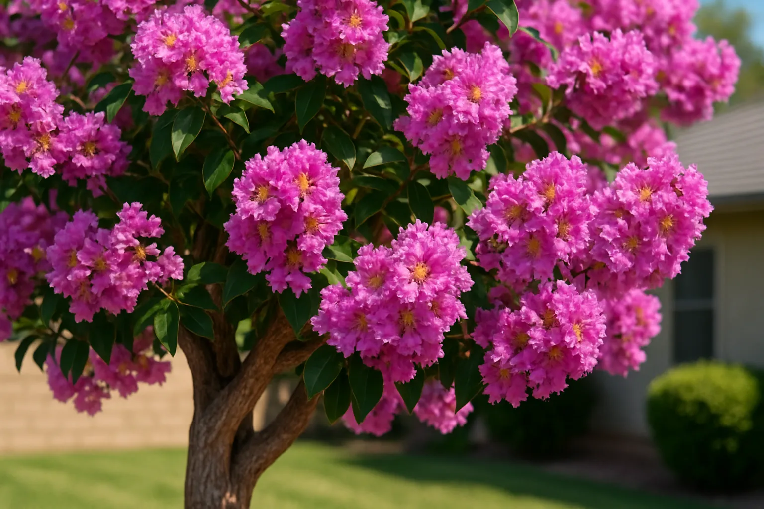 5 árvores para sombra que quase não soltam folhas e funcionam bem até em áreas pequenas