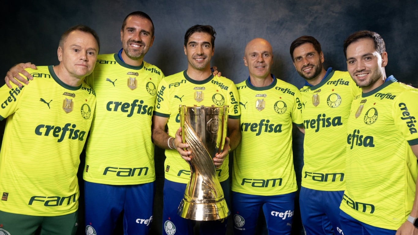 Ensaio Palmeiras Campeão Paulista 2024 -
Foto: Rebeca Reis/Ag.Paulistão
07/04/2024