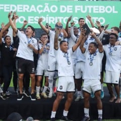 Final do Estadual Sub-20 (Capixabão Sub-20) 2025. Rio Branco x Forte. Rio Branco campeão