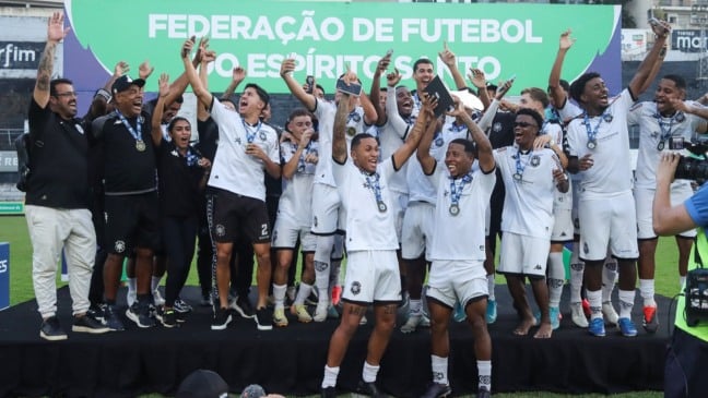 Final do Estadual Sub-20 (Capixabão Sub-20) 2025. Rio Branco x Forte. Rio Branco campeão