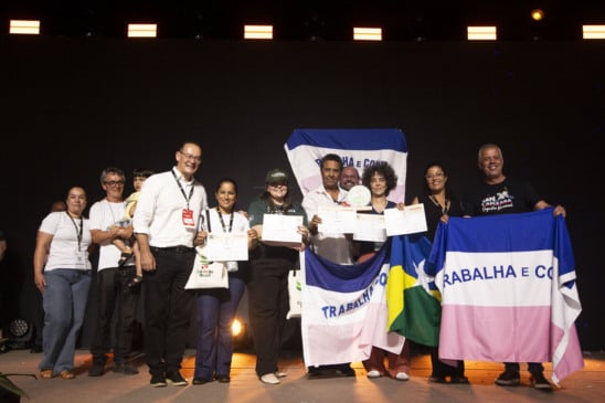 Vencedores do Coffee of the Year (COY), durante a Semana Internacional do Café 2025