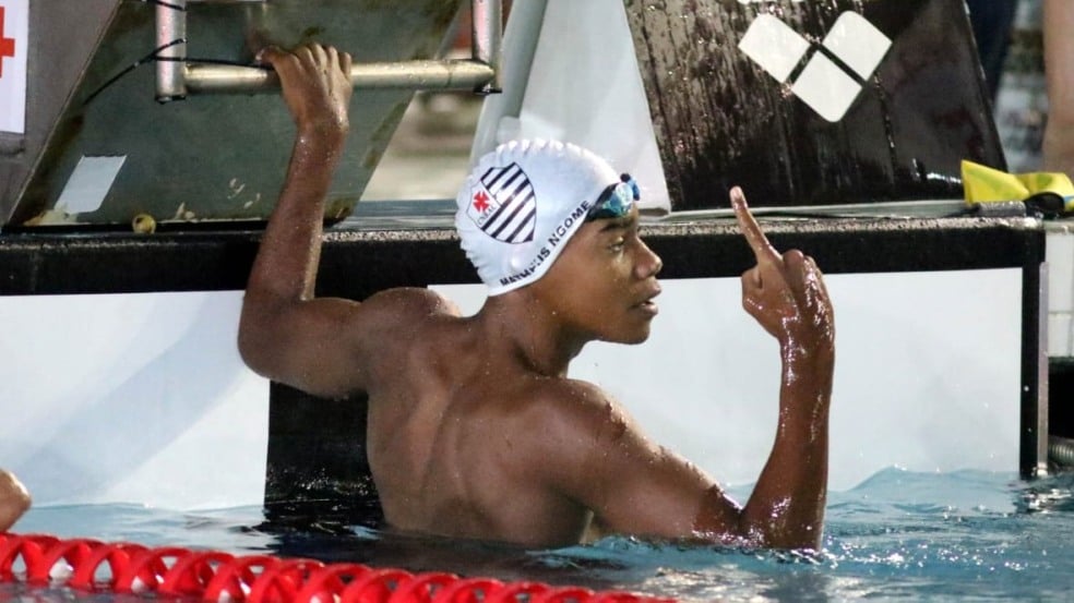Campeonato Brasileiro Infantil de Verão de Natação. Matheus Ngome. Rio de Janeiro Campeonato Brasileiro Infantil de Verão de Natação. Matheus Ngome. Rio de Janeiro