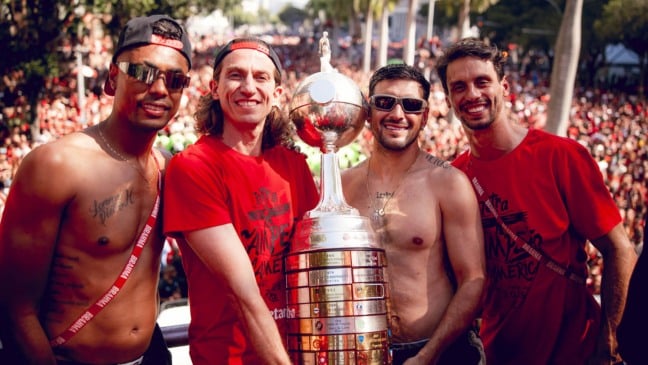 Flamengo campeão da Libertadores. TRIO ELETRICO NO CENTRO - 30-11-2025 por fotoscrflamengo Fotos: Gilvan de Souza/Flamengo