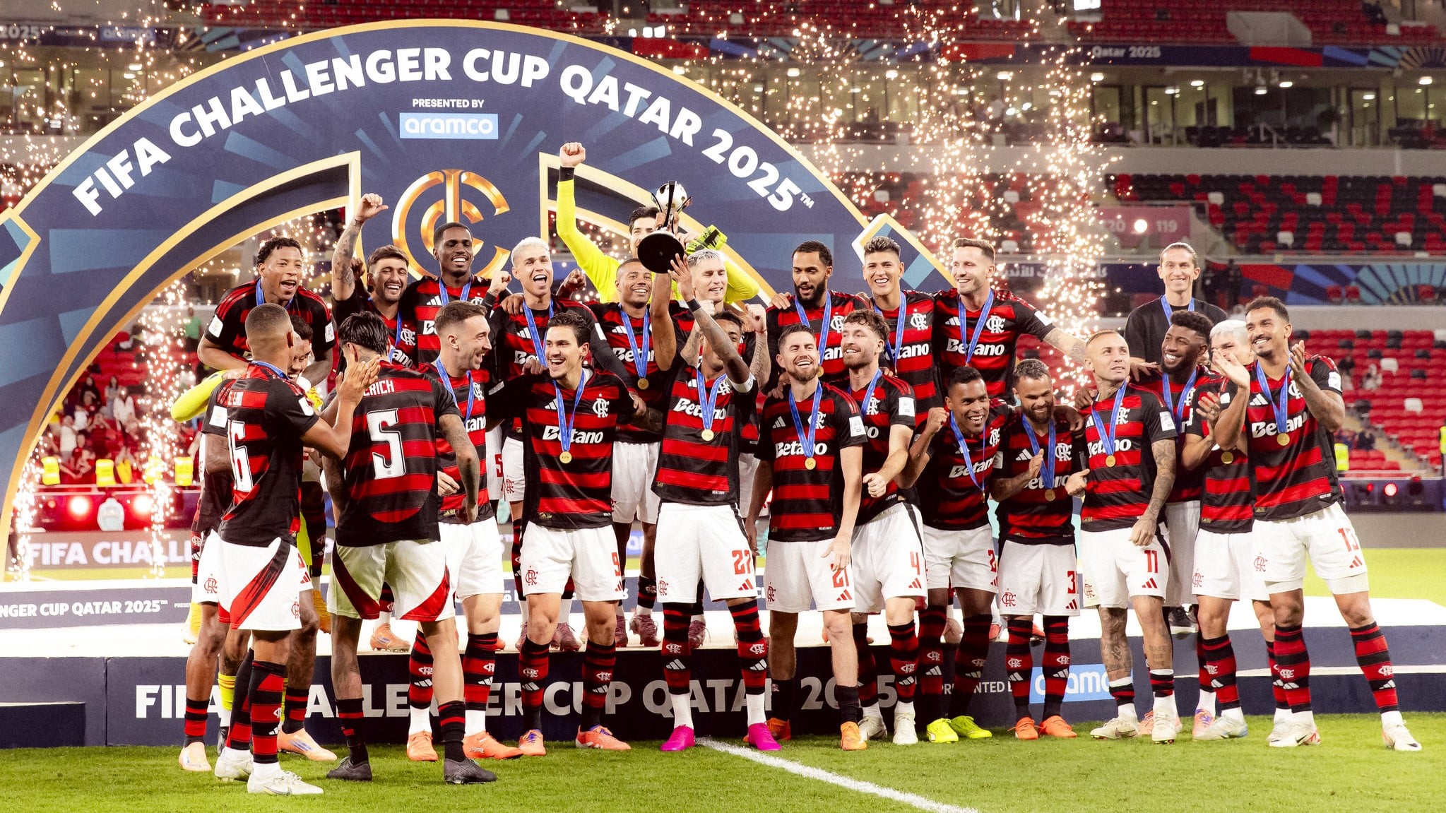 FLAMENGO X PYRAMIDS - FIFA INTERNATIONAL CUP - COPA CHALLENGER - ESTADIO AHMAD BIN ALI - 13-12-2025,_3 Foto: Adriano Fontes/Flamengo