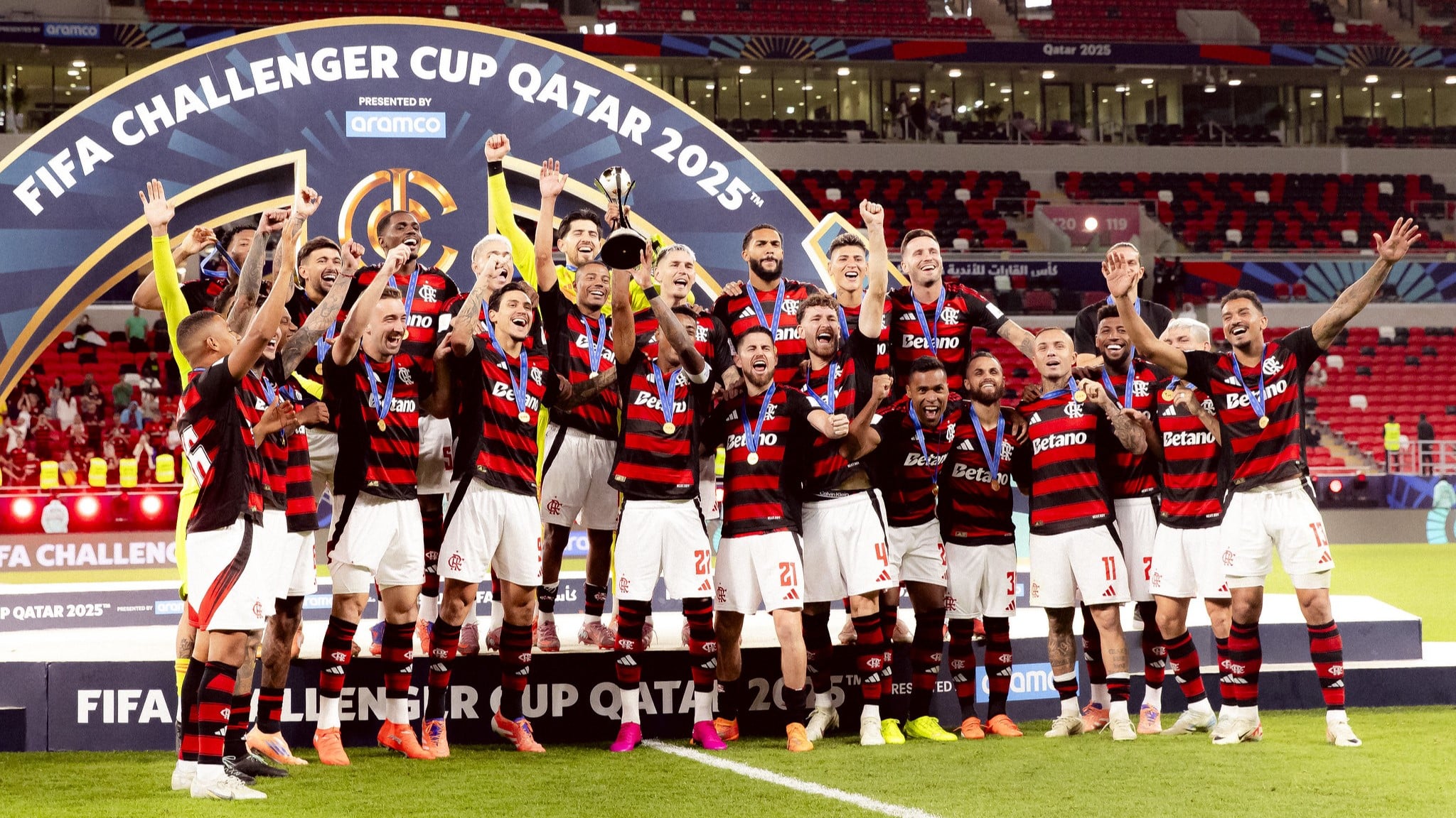 FLAMENGO X PYRAMIDS - FIFA INTERNATIONAL CUP - COPA CHALLENGER - ESTADIO AHMAD BIN ALI - 13-12-2025,_1 Foto: Adriano Fontes/Flamengo