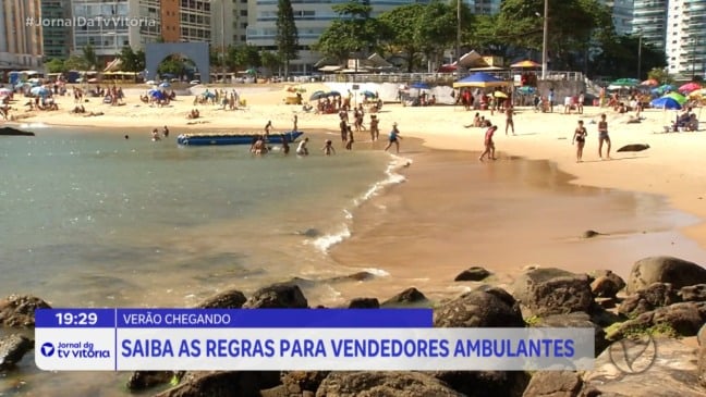 Prefeituras divulgam regras para ambulantes nas praias durante o verão
