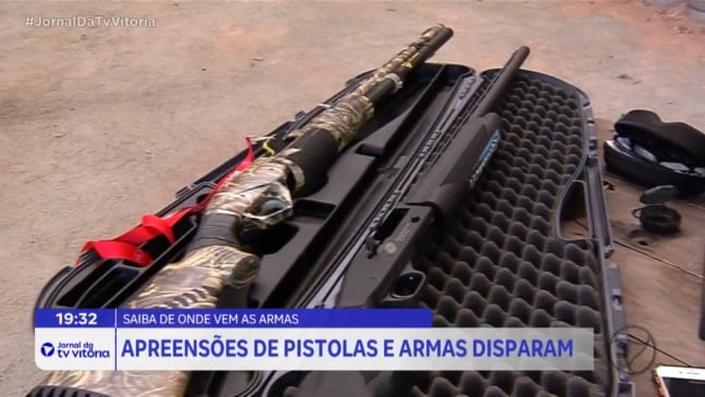 Aumento de armas modernas no crime organizado preocupa autoridades