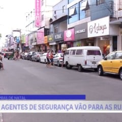 Polícia reforça policiamento em área de comércio para o Natal