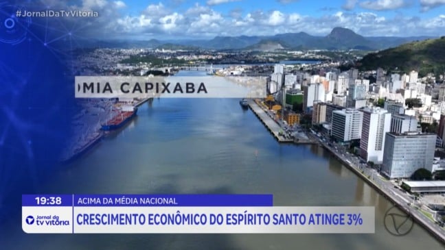 Economia do Espírito Santo cai 1,7% mas mantém baixa desocupação