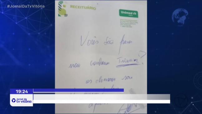 Receita médica ilegível viraliza nas redes sociais