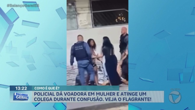 Mulher é atingida por policial durante ação em distribuidora