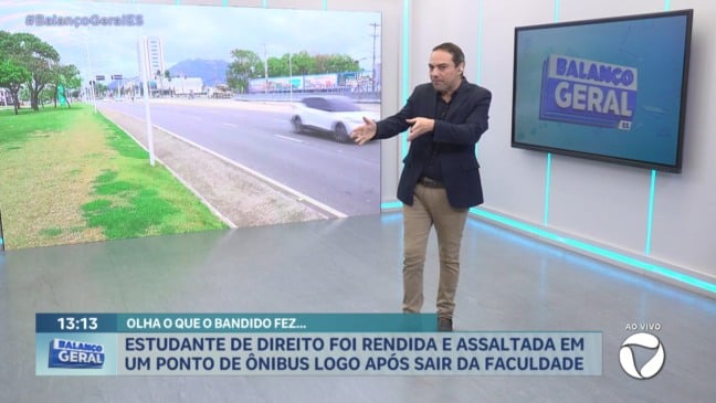 Estudante é assaltada em Serra e suspeito é preso pela PM