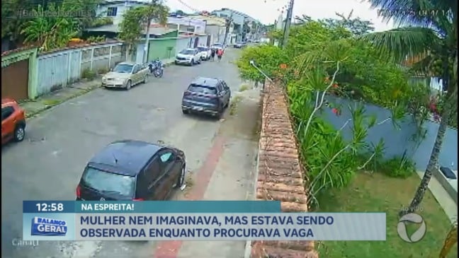 Homem assalta mulher em rua movimentada na Serra durante dia