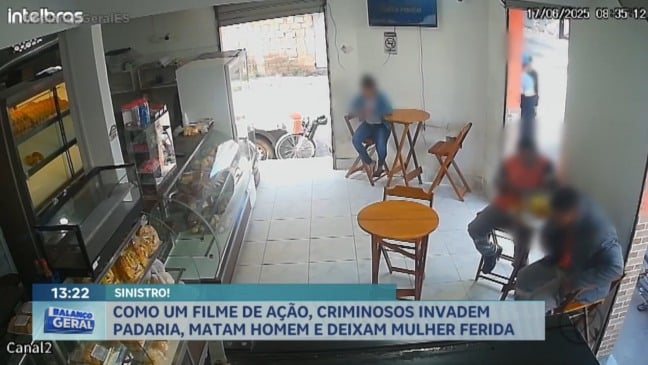 Jovem é assassinado a tiros em padaria e polícia investiga facções