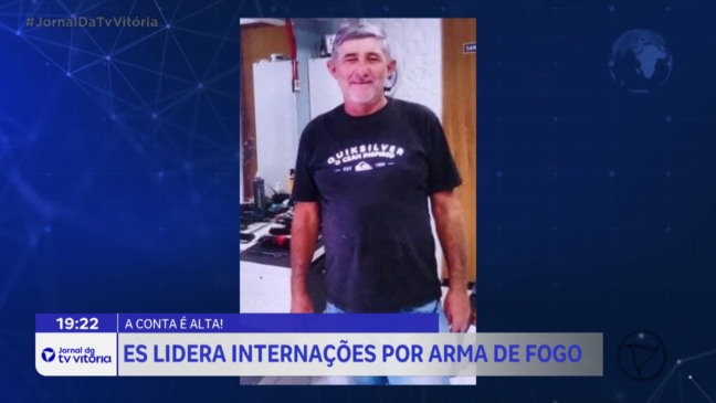 Espírito Santo lidera internações no Sudeste por armas de fogo