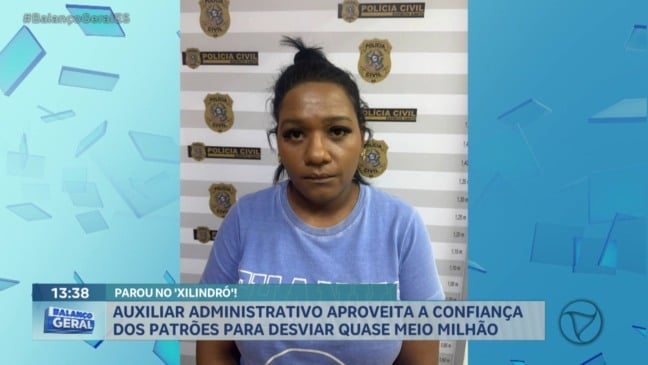 Auxiliar administrativa é presa por desvio de meio milhão