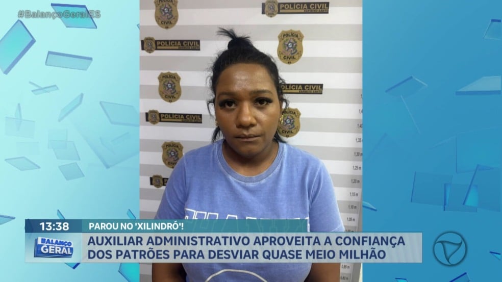 Auxiliar administrativa é presa por desvio de meio milhão