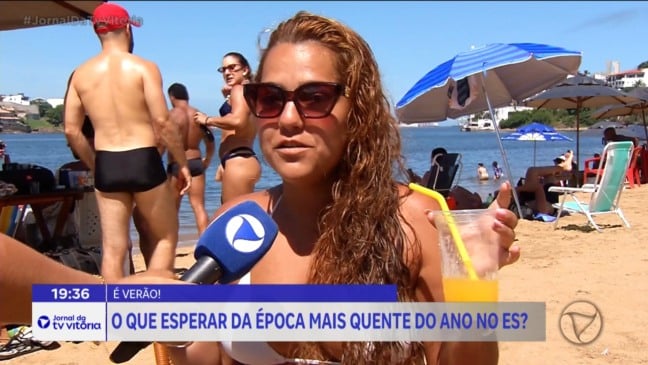 Verão começa com calor intenso e praias lotadas