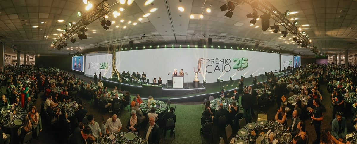 A cerimônia de entrega do Prêmio Caio foi em São Paulo e reuniu as empresas de destaque no setor de eventos e turismo. Crédito: Divulgação A cerimônia de entrega do Prêmio Caio foi em São Paulo e reuniu as empresas de destaque no setor de eventos e turismo. Crédito: Divulgação