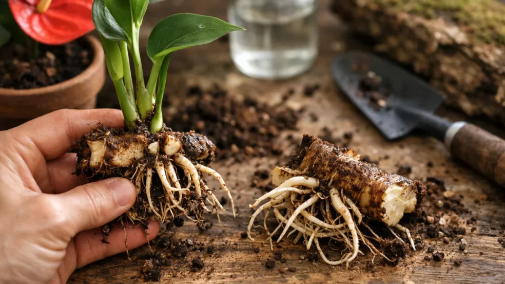 A técnica menos falada para multiplicar antúrio e que forma raízes grossas A técnica menos falada para multiplicar antúrio e que forma raízes grossas