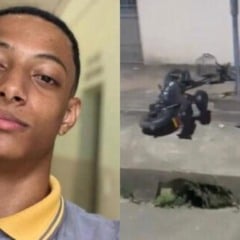 Kauã da Mata, adolescente de 16 anos, vítima de acidente de bicicleta elétrica