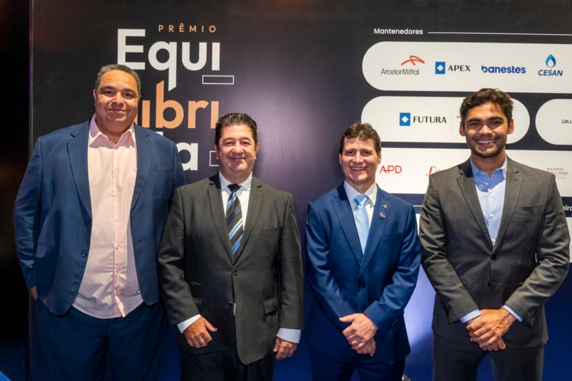 Alessandro Coutinho, Sandro Risatto, Alecsandro Cassassi e Pedro Chieppe