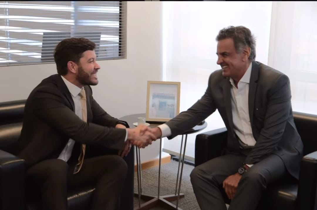 Arnaldinho e Aécio em Brasília (foto: Instagram - 25/11/2025)