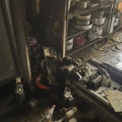 Inc&ecirc;ndio na lanchonete Pop Burguer, na Serra.