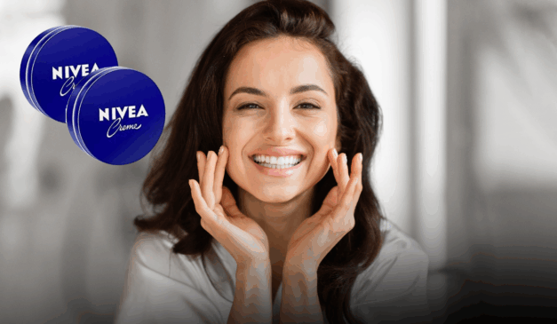 Nívea da latinha azul/Canva/Divulgaão