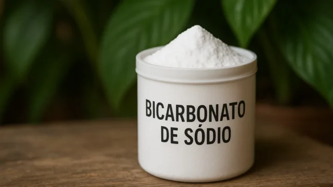 Bicarbonato de sódio no jardim o método barato que previne pragas e melhora a saúde das plantas