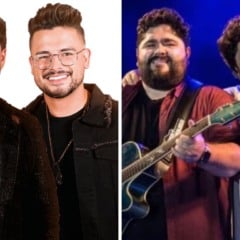 Breno & Bernardo e C&eacute;sar Menotti & Fabiano. Foto: Montagem/Divulga&ccedil;&atilde;o e Reprodu&ccedil;&atilde;o/Redes sociais