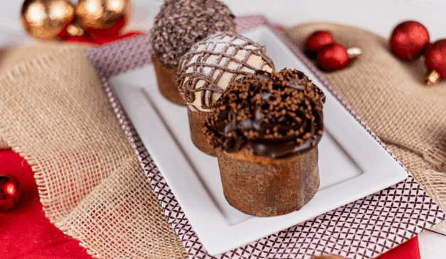 Chocotone caseiro/Canva