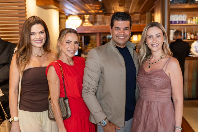 Andrea Pena, Giovanna Rosa, Dorion e Tatiana Soares