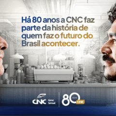 Campanha celebra os 80 anos de história da CNC