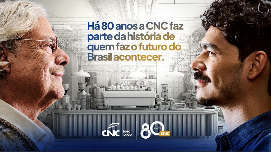 Campanha celebra os 80 anos de história da CNC