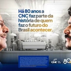 Campanha dos 80 anos da CNC celebra representatividade e contribuição para o Brasil