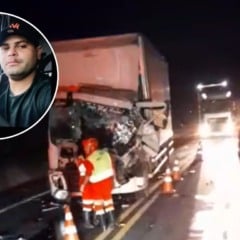 Caminhoneiro morto em acidente na BR 101, em João Neiva