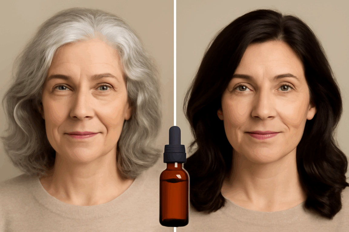 Óleo de groelinha: a solução natural e eficaz para eliminar os fios brancos e restaurar a cor natural do cabelo Óleo de groelinha: a solução natural e eficaz para eliminar os fios brancos e restaurar a cor natural do cabelo