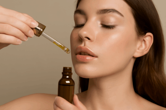 Com apenas 3 gotinhas de óleo de menta, seus lábios podem ficar volumosos, hidratados e prontos para arrasar