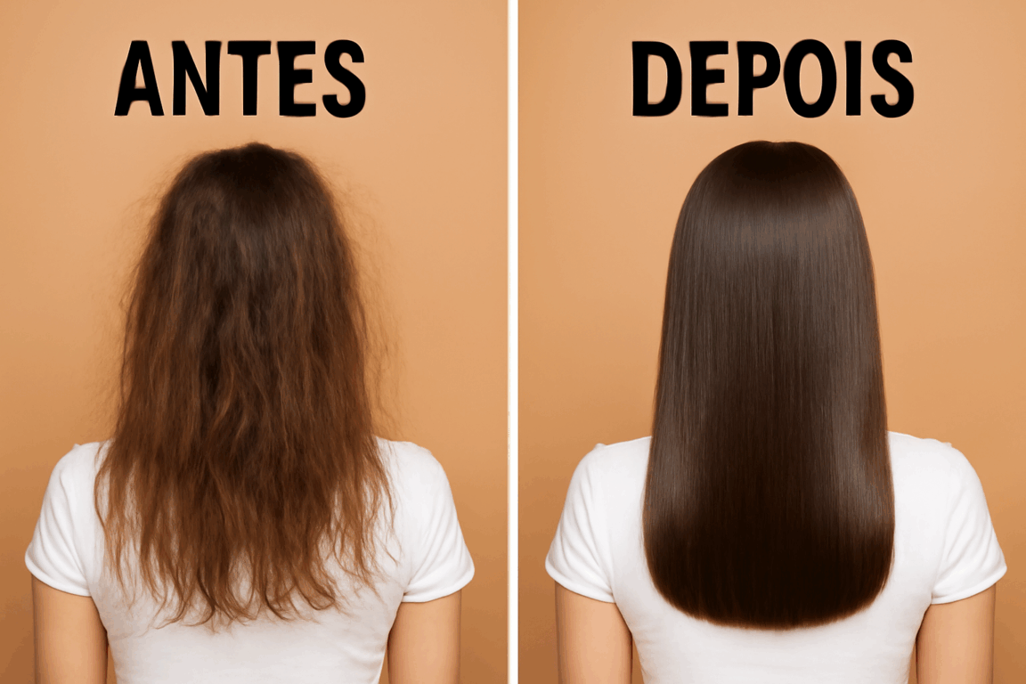 Óleo natural para eliminar o frizz antes do Natal/ChatGPT Óleo natural para eliminar o frizz antes do Natal/ChatGPT